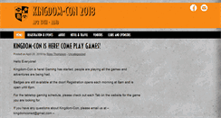 Desktop Screenshot of kingdom-con.com